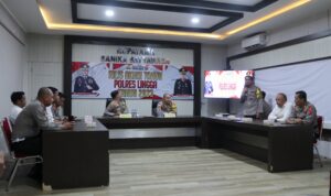 Polres Lingga Gelar Press Release Akhir Tahun 2023