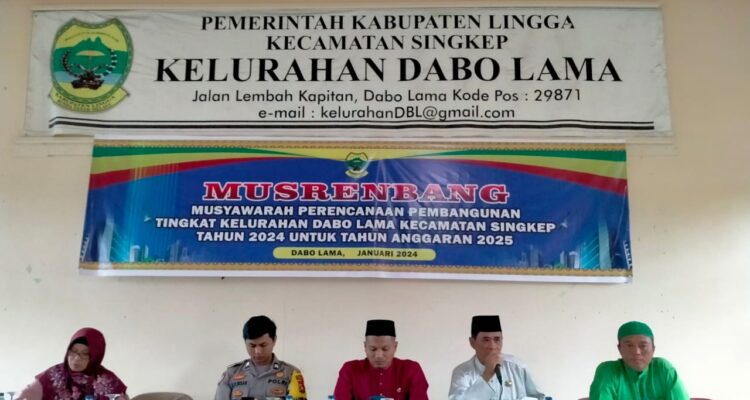 Kelurahan Dabo Lama Laksanakan Musrenbang Tingkat Kelurahan