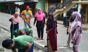 Kelurahan Dabo Lama Goro Bersama Warga untuk Minimalisir Banjir