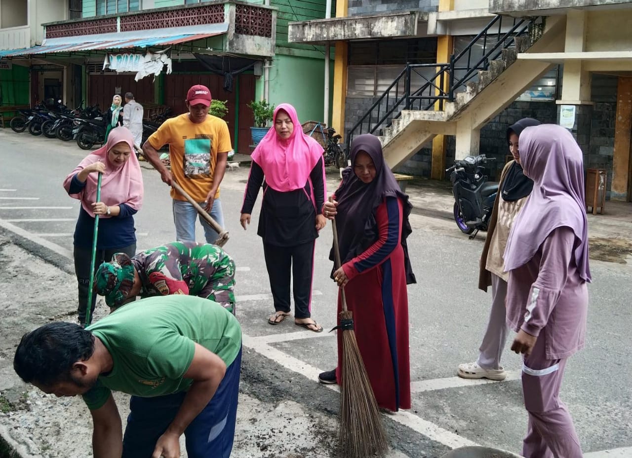 Kelurahan Dabo Lama Goro Bersama Warga untuk Minimalisir Banjir