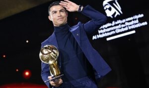 Cristiano Ronaldo Raih Tiga Penghargaan di Globe Soccer Awards 2023