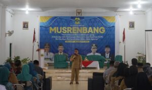 Bupati Nizar Buka Musrenbang Kecamatan Singkep