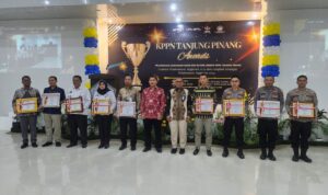 Polres Lingga Terima Penghargaan dari KPPN Tanjungpinang. (Foto: ist)