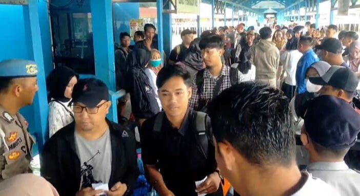 Akhir Masa Liburan Idul Fitri 1445 H, 816 Pemudik Tinggalkan Lingga