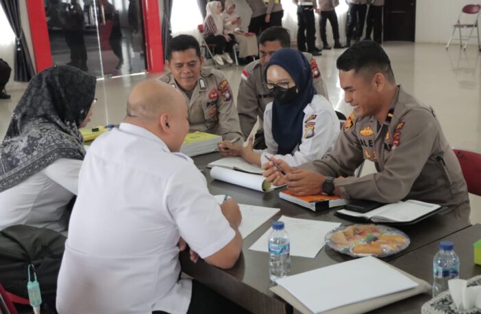 Polres Lingga Terima Kunjungan Tim Wasrik Tahap I TA 2024 dari Itwasda Polda Kepri 