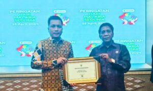 Pemkab Lingga Raih Penghargaan Eliminasi Malaria dari Kemenkes RI