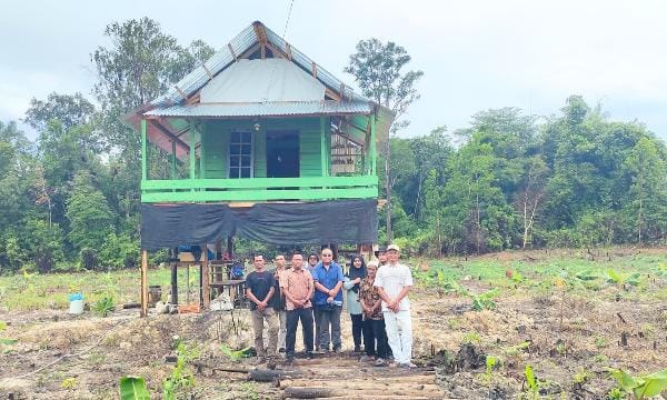 DPKP Lingga Kunjungi Kebun Kelompok Tani di Sungai Buluh