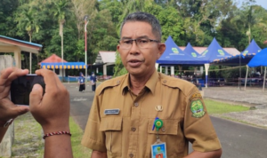 Kepala Badan Kepegawaian dan Pengembangan Sumber Daya Manusia (BKPSDM) Kabupaten Lingga, Ruliadi (foto: Cahyo)