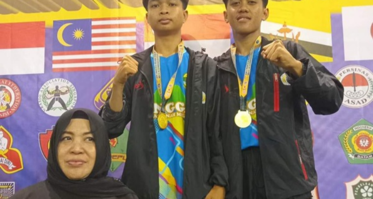 Cavin dan Tian Raih Medali Emas di 2ND Batam Pencak Silat Open Championship 2024 (foto: ist)