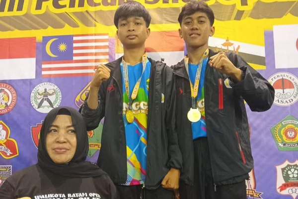 Cavin dan Tian Raih Medali Emas di 2ND Batam Pencak Silat Open Championship 2024 (foto: ist)