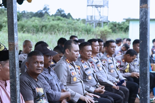 Polres Lingga Luncurkan Penanaman Padi 100 Hektar Dukung Ketahanan Pangan dan ASTA CITA | fotografer: ist