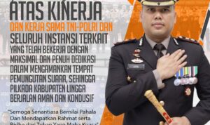 Kapolres Lingga Apresiasi Seluruh Pihak yang Berkontribusi dalam Pengamanan Pilkada Serentak 2024