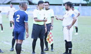 Turnamen Sepak Bola U-40 Pemkab. Lingga Resmi di Gelar: 22 Tim Adu Strategi | fotografer: Diskominfo Lingga