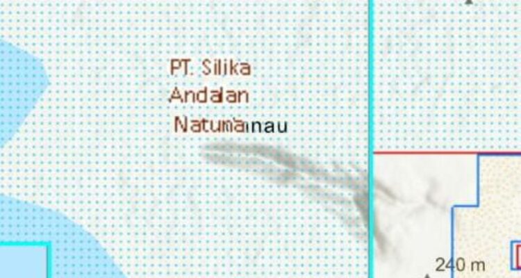 Keterangan Foto: Hasil Screenshot daratan Kabupaten Natuna dari Aplikasi Momi, Dok (Bi)