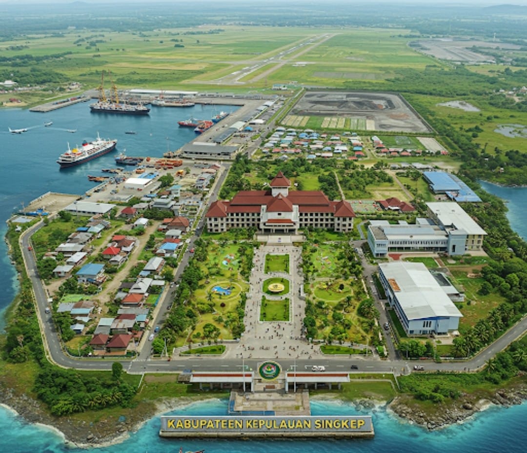 Kabupaten Kepulauan Singkep ilustrasi. (Foto: AI)