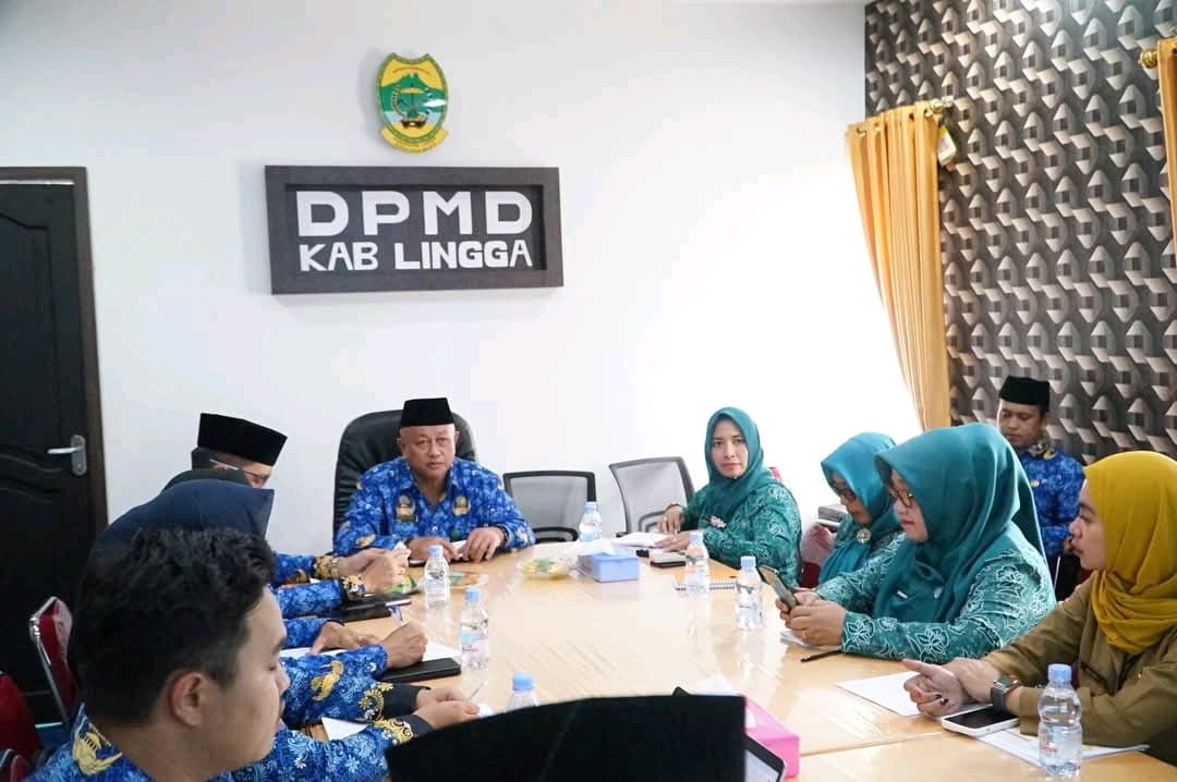 Ketua TP Posyandu Lingga Pimpin Rapat Rencana Kerja 2025.