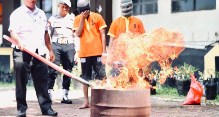 Polda Kepri Ungkap 12 Kasus Narkoba. (Foto: ist)