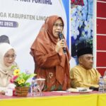 Ketua Dekranasda Lingga, Hj. Feby Sarianty Novrizal.