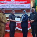 Rapat Paripurna dengan agenda penyampaian Rekomendasi DPRD atas Laporan Keterangan Pertanggungjawaban (LKP) Bupati Lingga Tahun Anggaran 2024.