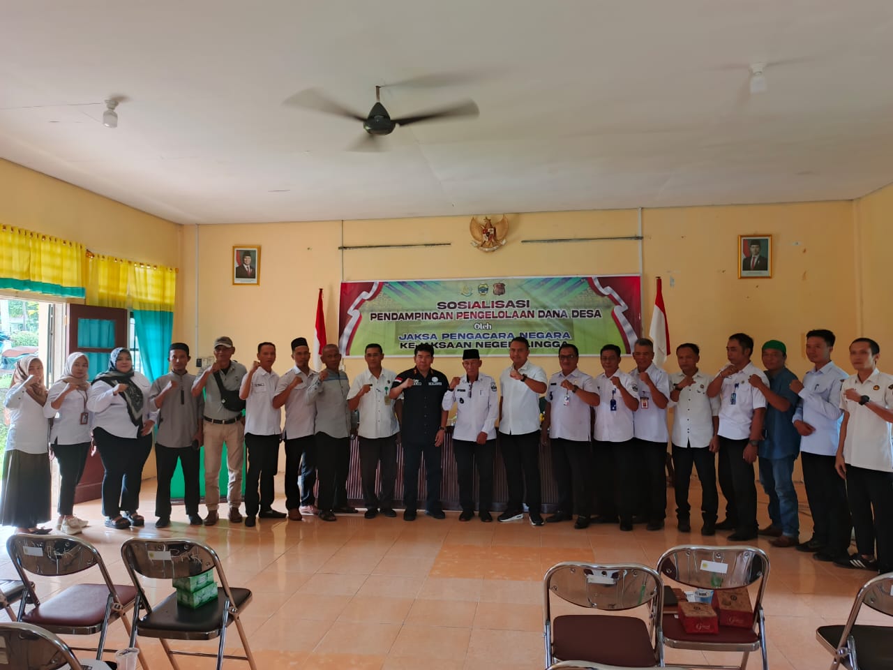 Kejari Lingga Sosialisasikan Hukum Dana Desa ke Kepala Desa di Kecamatan Singkep