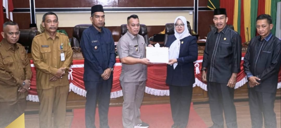 DPRD Lingga Rapat Paripurna Bahas Ranperda RPJMD 2025-2029