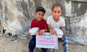 Warga Gaza Sampaikan Terima Kasih atas Donasi dari Kabupaten Lingga