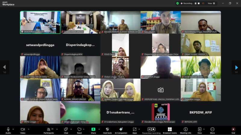 Diskominfo Lingga, E-Monev KIP 2025, keterbukaan informasi publik Lingga | f. Diskominfo Lingga