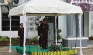 Kejari Lingga Gelar Upacara Peringatan Hari Adhyaksa ke-80