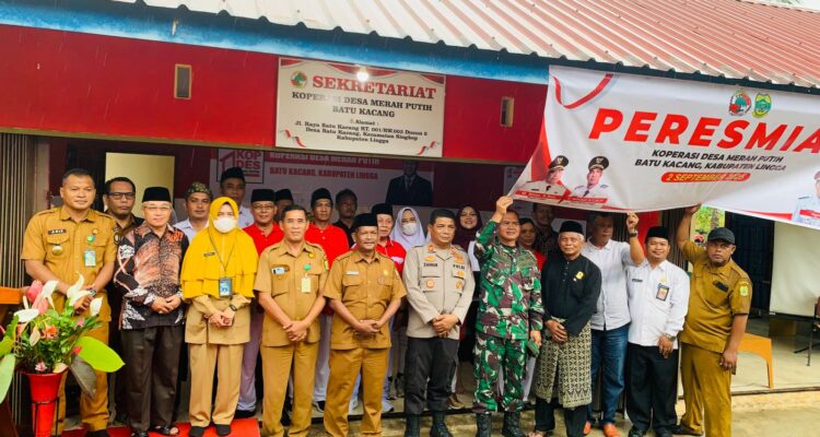 Desa Batu Kacang Resmikan Koperasi Merah Putih Dorong Ekonomi Warga