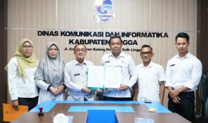 Diskominfo dan Dinsos Lingga Teken MoU Fasilitasi Informasi Ramah Anak