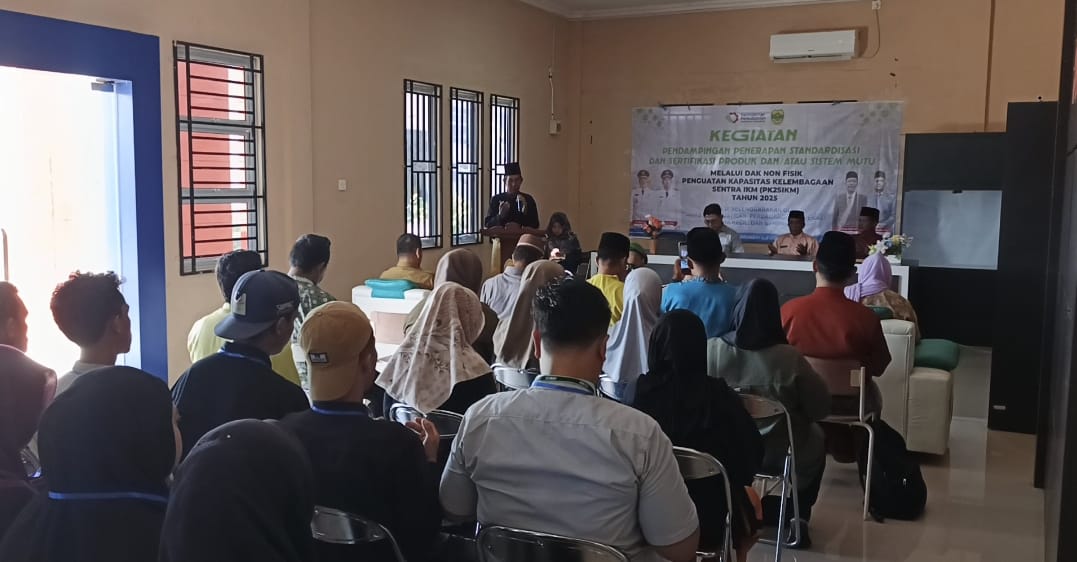 Pendampingan IKM Sentra Kelapa Resang Dorong Mutu Produk dan Ekonomi