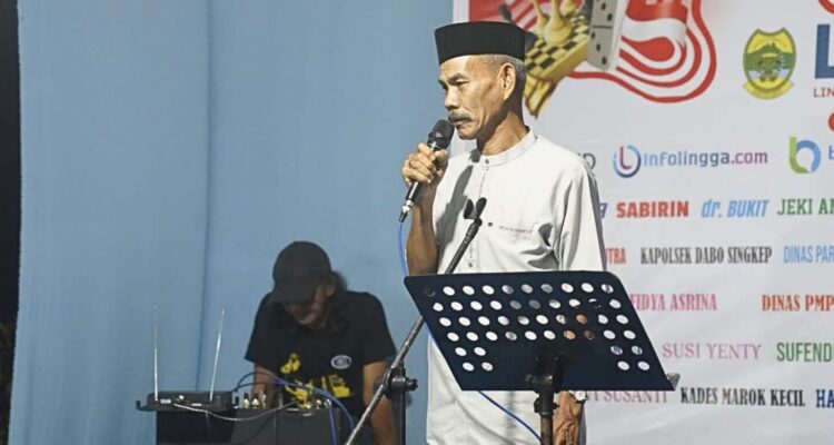 Tokoh Masyarakat Dabo Singkep, Drs. Jenaan | f. Redaksi