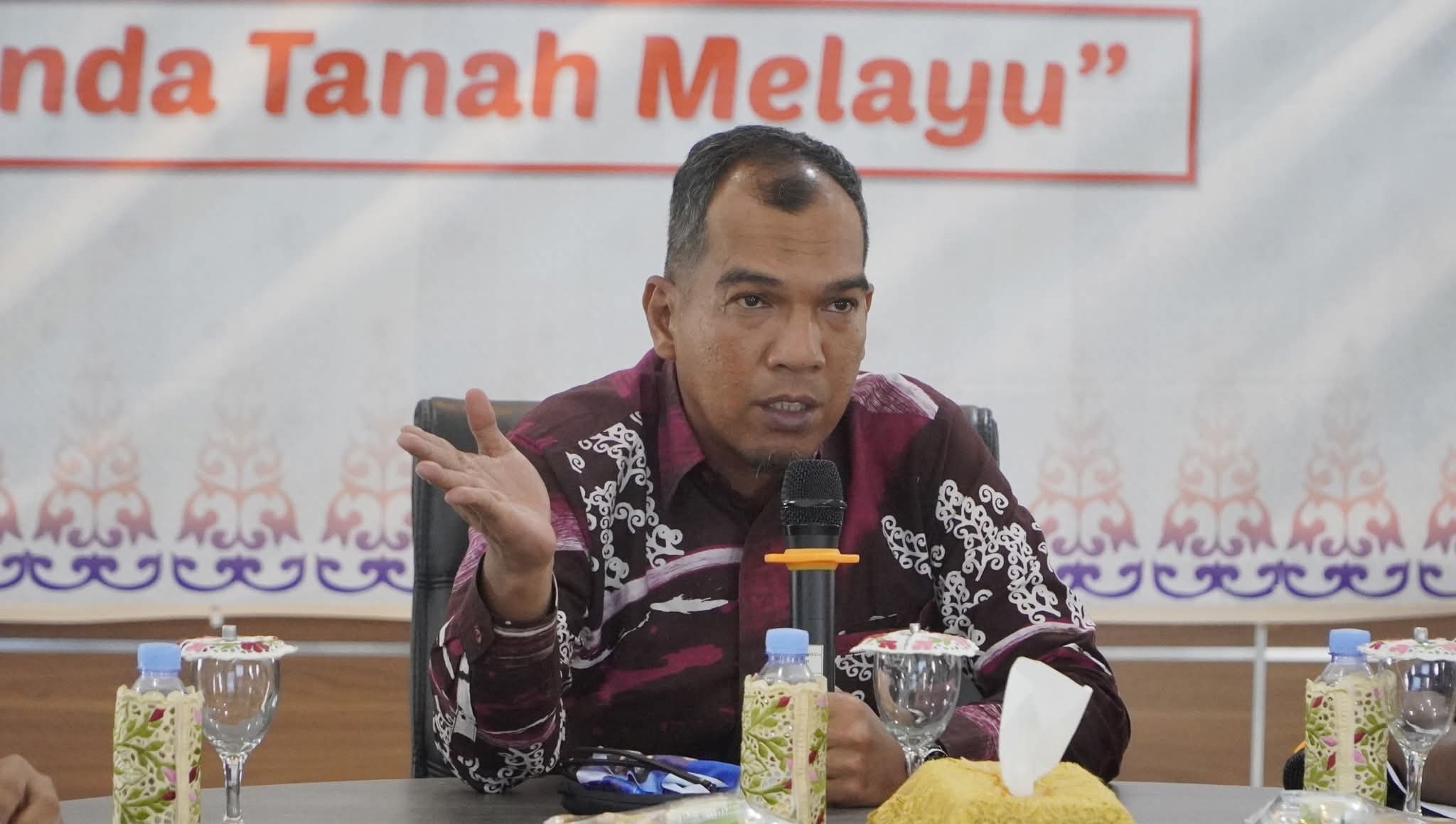 Novrizal, Wakil Bupati Lingga. F. Redaksi