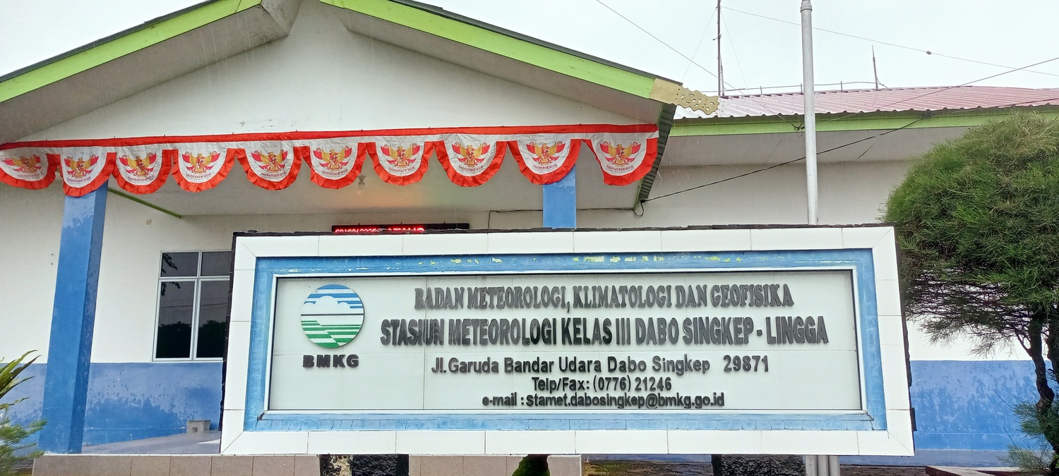 Kantor BMKG Dabo Lingga. F. Vatawari