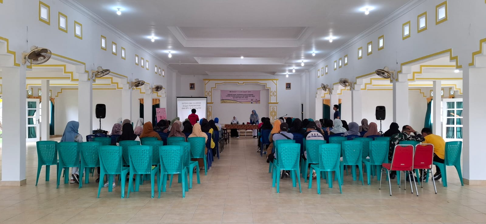 Pelaksanaan Skrining Kanker Serviks oleh bidang P2P Dinkes PPKB Lingga. F. Redaksi