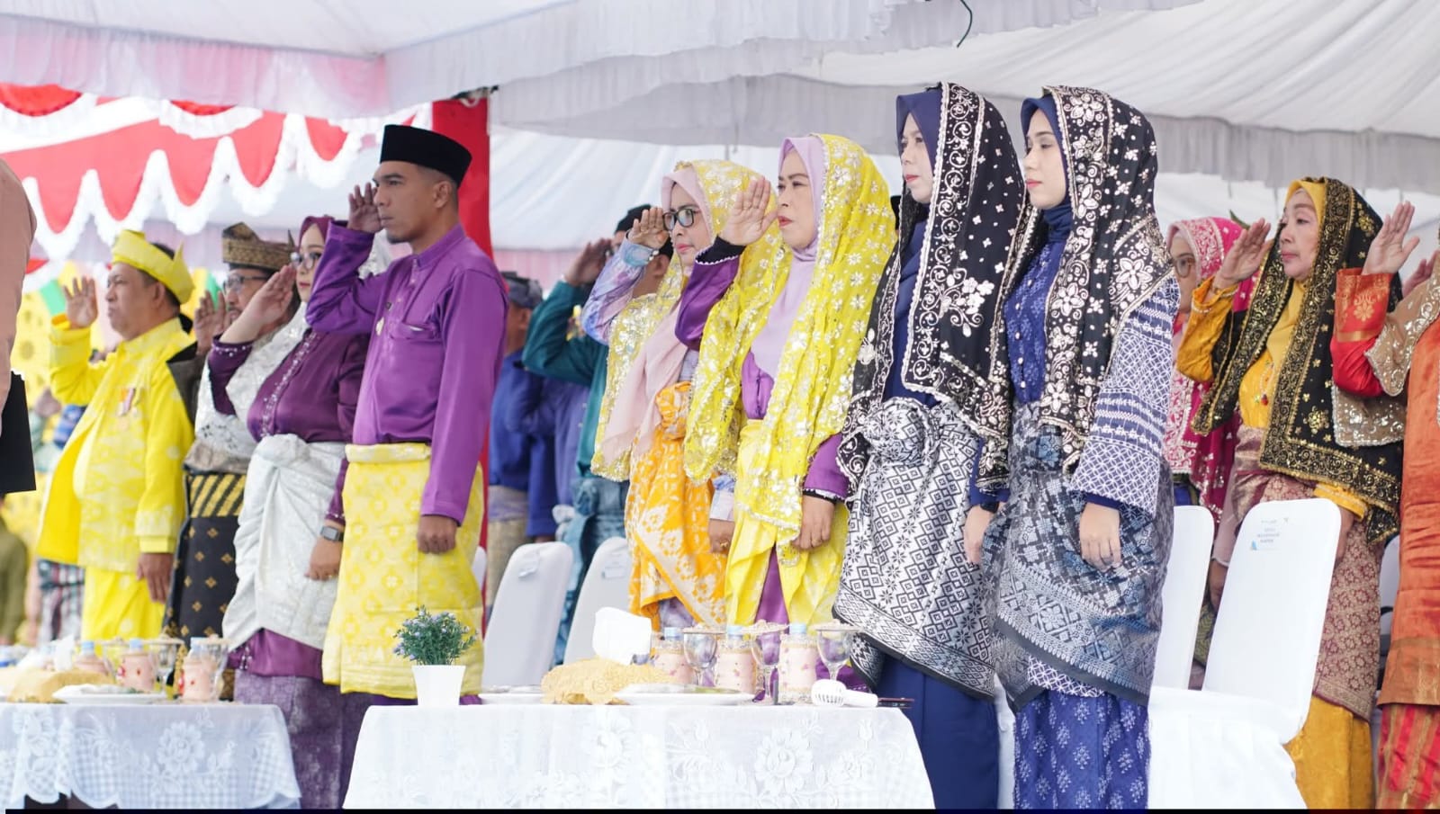 Upacara Hari Jadi Kabupaten Lingga Ke-22 Tahun 2025. F. Redaksi 