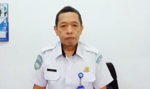 Ady Istyono, Kepala BMKG Dabo Lingga. F. Redaksi