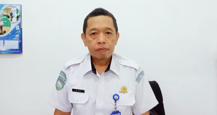 Ady Istyono, Kepala BMKG Dabo Lingga. F. Redaksi