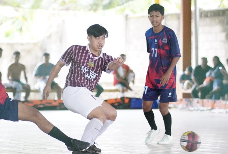 Team Beijing A VS Team Al-Ikhwah pada Semi Final Turnamen Futsal LMG CUP 2 tahun 2025. F. Redaksi