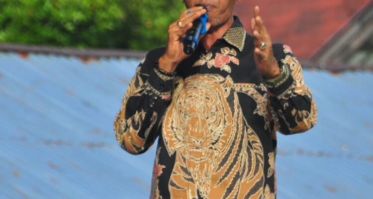 Armanto, insiator Aliansi Masyarakat Lingga. F. Redaksi