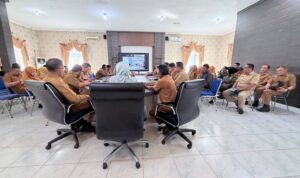 Pemkab Lingga Gelar Rakor Persiapan Penilaian SPIP Tahun 2026 Bersama BPKP Kepri | f. Diskominfo Lingga