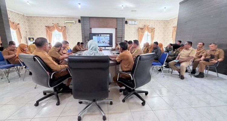 Pemkab Lingga Gelar Rakor Persiapan Penilaian SPIP Tahun 2026 Bersama BPKP Kepri | f. Diskominfo Lingga