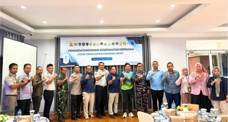 UPBU Kelas III Dabo Perkuat Komitmen Raih Penghargaan Bandar Udara Sehat 2026 | f. Redaksi